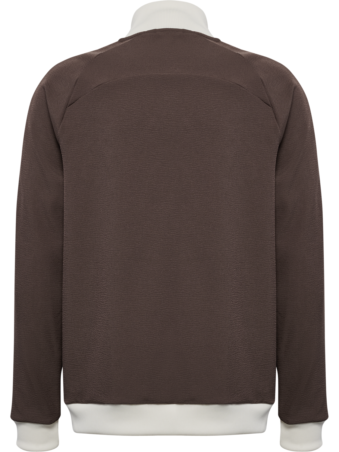 hmlROOT TRACK ZIP JACKET, CHOCOLATE BROWN, packshot