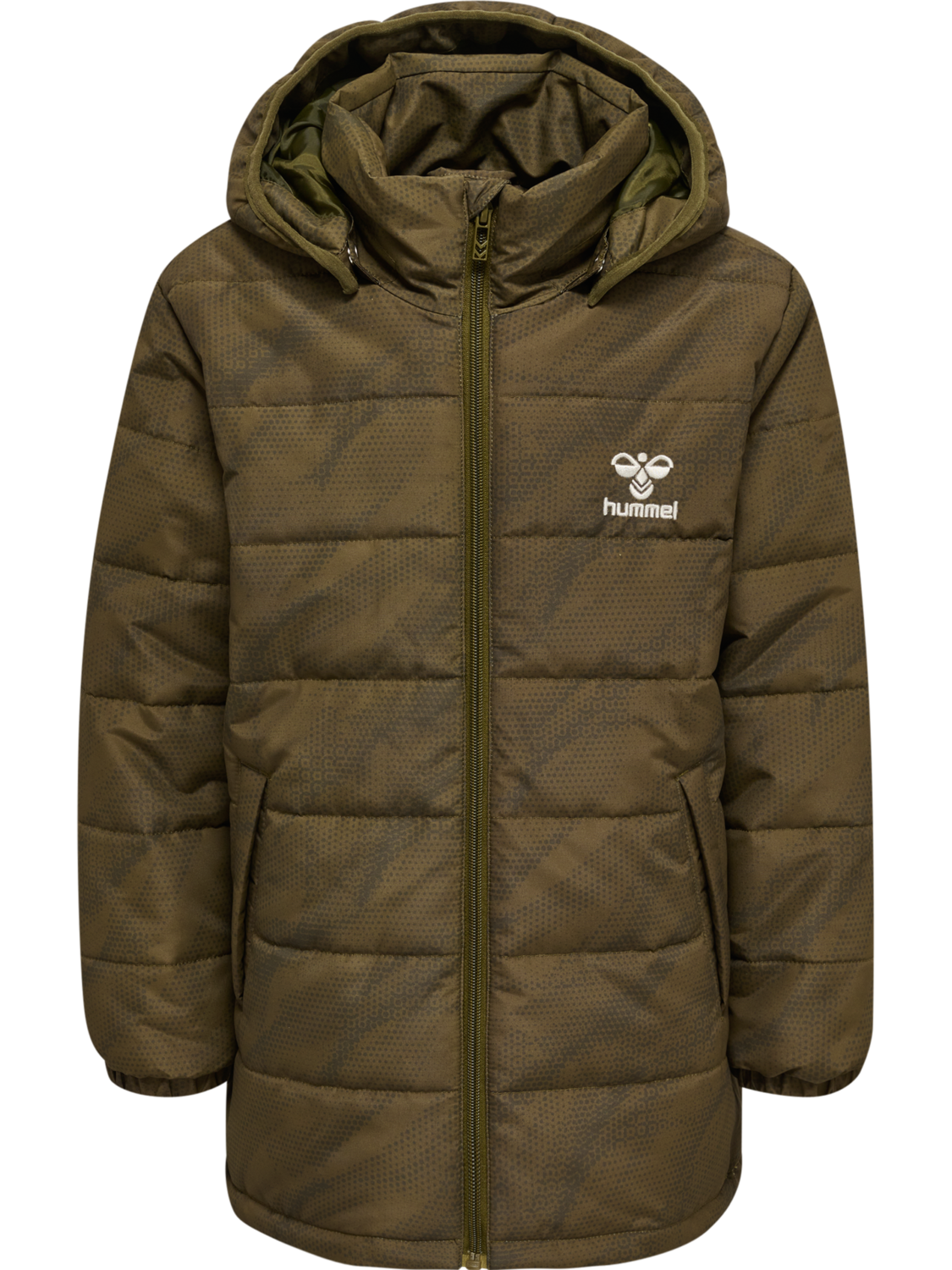 hmlECHO JACKET, DARK OLIVE, packshot