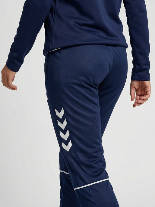 hmlCORE 2.0 TRACK PANTS WOMAN, MARINE/WHITE, model