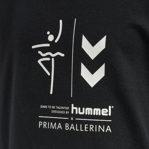 hmlPRIMA BEE HOODIE, BLACK hmlPRIMA BEE HOODIE, BLACK, packshot