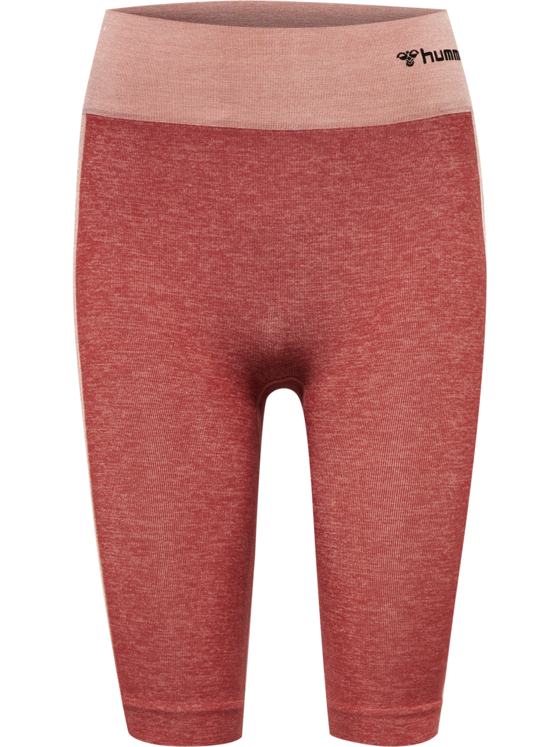 hmlCLEA SEAMLESS CYCLING SHORTS, WITHERED ROSE/ROSE TAN MELANGE, packshot