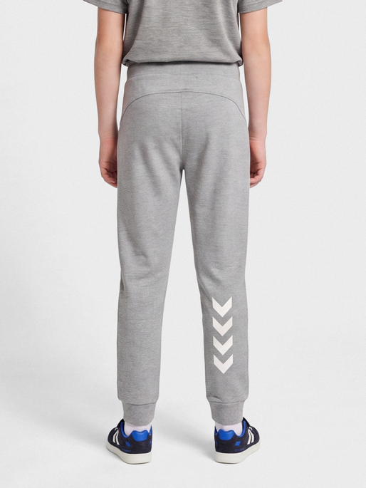 hmlJR REGULAR ADJ WAIST PANTS, GREY MELANGE, model