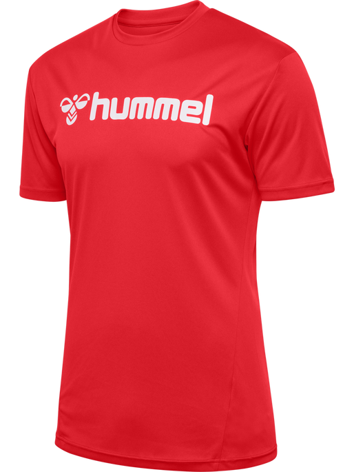 hmlLOGO JERSEY S/S, TRUE RED, packshot