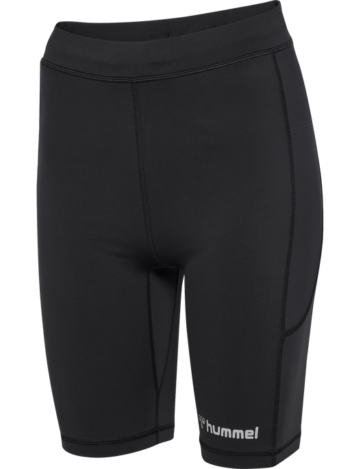 hmlRUN SHORT TIGHT WOMAN, BLACK hmlRUN SHORT TIGHT WOMAN, BLACK, packshot