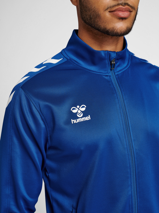 hummel CORE XK ZIP SWEAT BLUE | hummel.dk