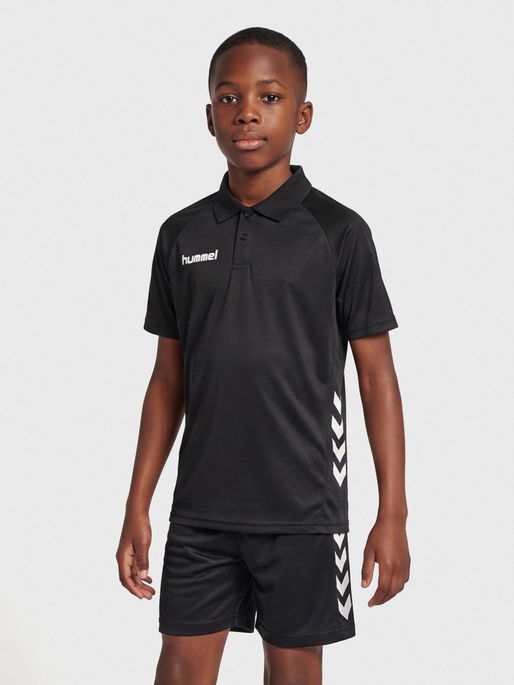 hmlPROMO KIDS POLO, BLACK, model