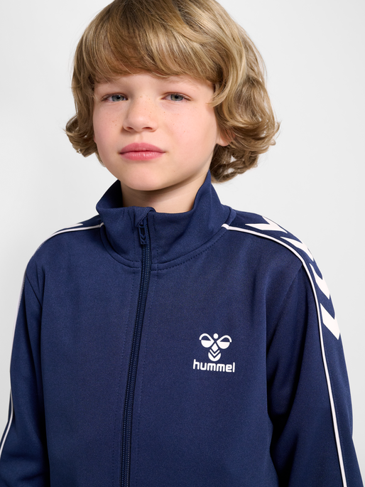 hmlTRACK TRACKSUIT, DRESS BLUES, model