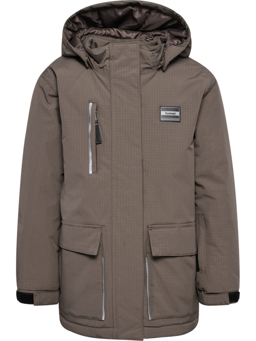 hmlBOB TEX JACKET, MAJOR BROWN, packshot