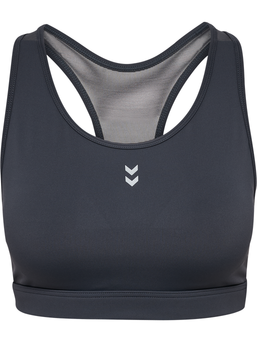 hmlPULSE MEDIUM SUPPORT BRA, EBONY hmlPULSE MEDIUM SUPPORT BRA, EBONY, packshot