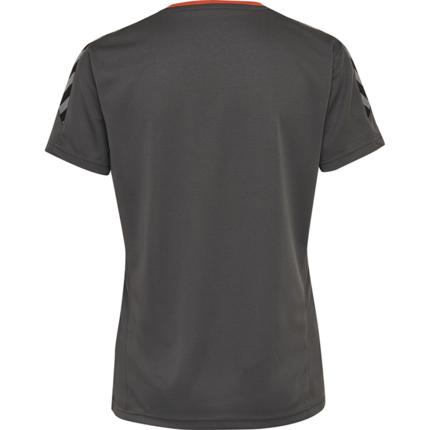 hmlAUTHENTIC POLY JERSEY WOMAN S/S, ASPHALT, packshot