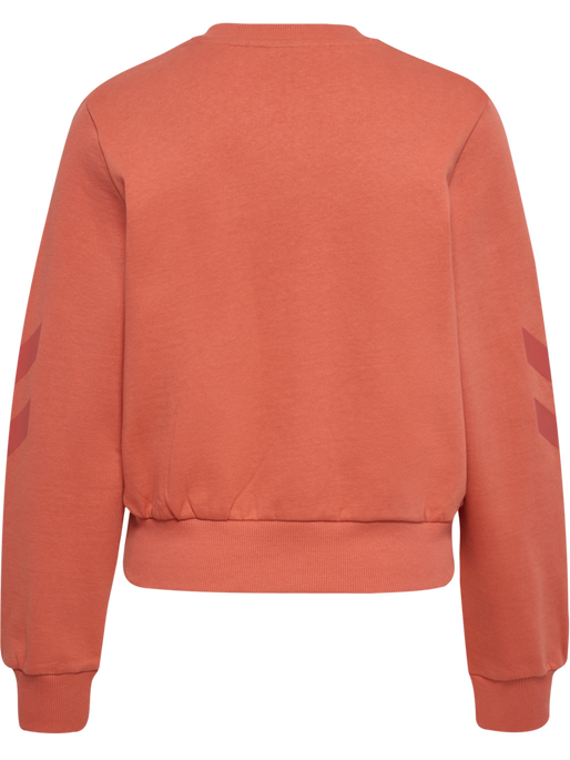 hmlLEGACY WOMAN SWEATSHIRT, APRICOT BRANDY, packshot