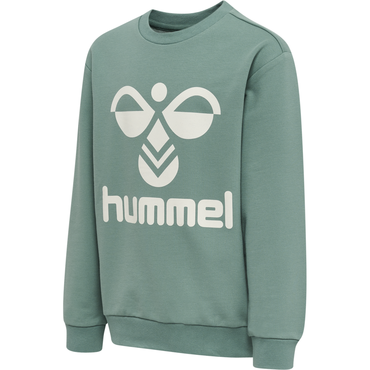 hmlDOS SWEATSHIRT, MINERAL BLUE, packshot