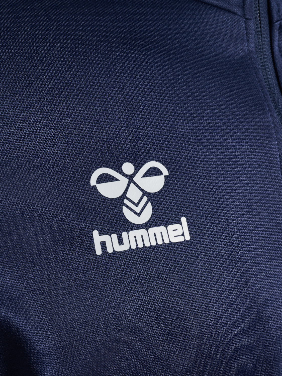 hmlESSENTIAL HALF-ZIP, MARINE, packshot