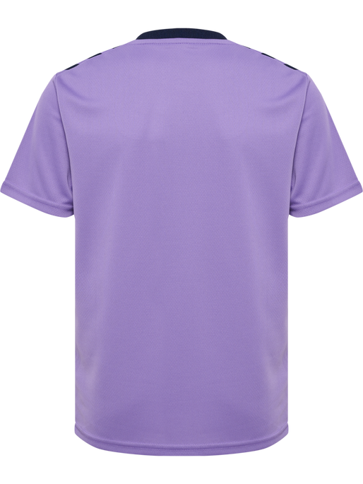hmlSTALTIC POLY JERSEY S/S KIDS, PAISLEY PURPLE, packshot