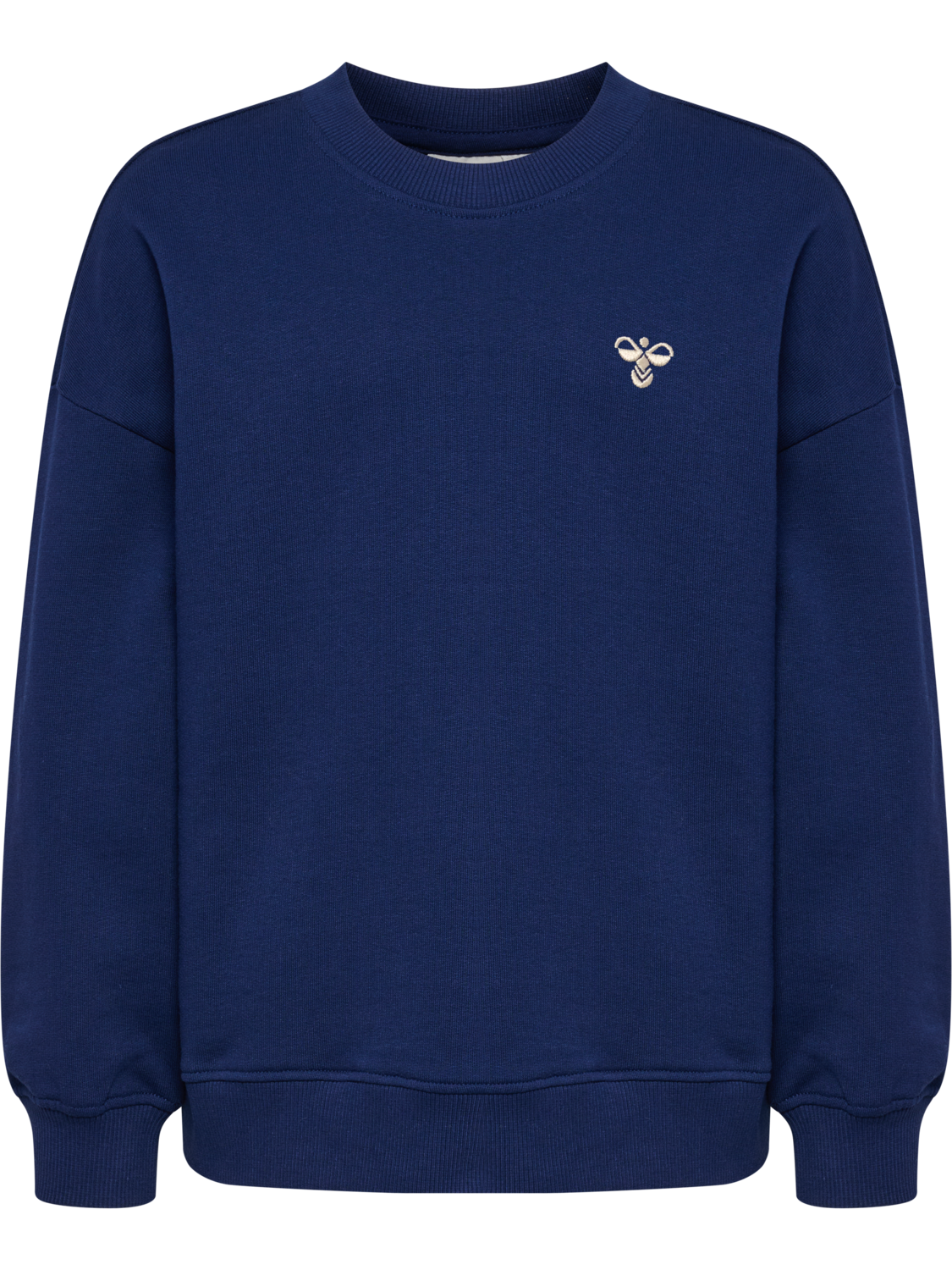hmlJR JUMP BOXY SWEATSHIRT, MEDIEVAL BLUE, packshot