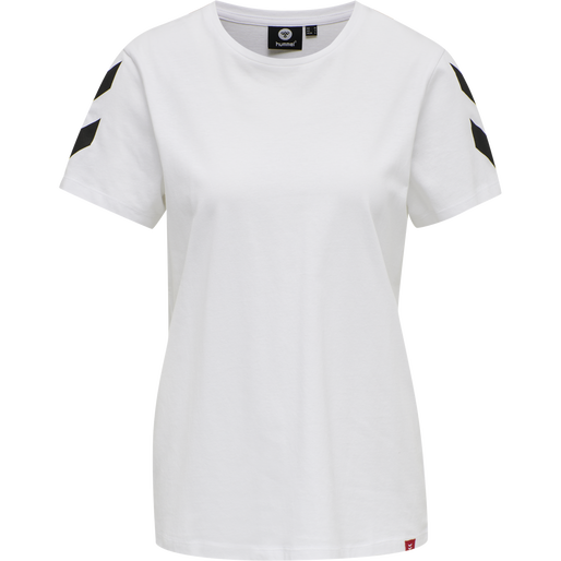 hmlLEGACY WOMAN T-SHIRT, WHITE, packshot