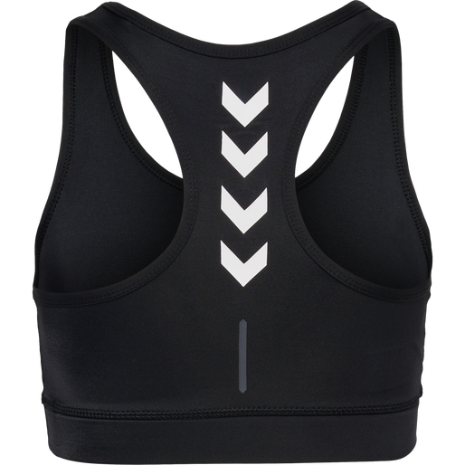 hmlTE TOLA SPORTS BRA, BLACK, packshot