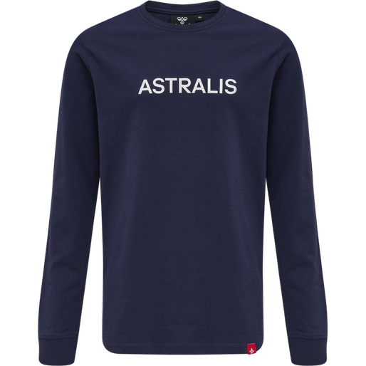 ASTRALIS 21/22 T-SHIRT L/S KIDS, MARINE, packshot