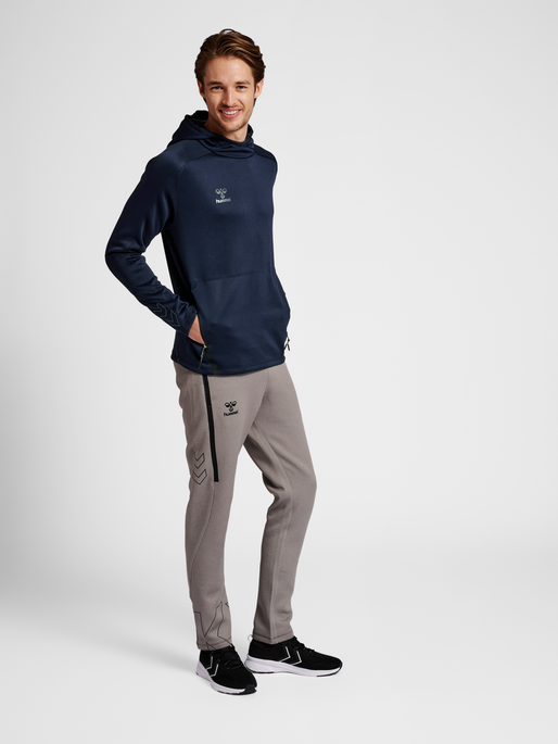 hmlCIMA XK HOODIE, MARINE, model