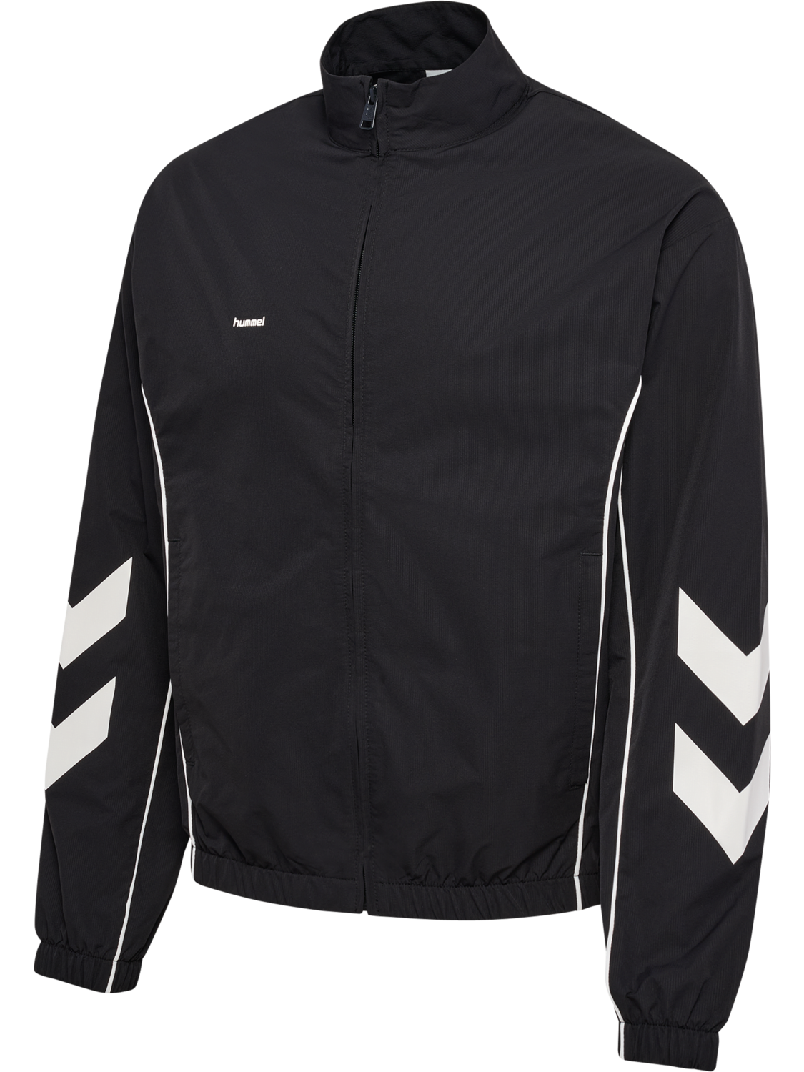 hmlI-D RIPSTOP M TRACK JACKET, BLACK BEAUTY, packshot