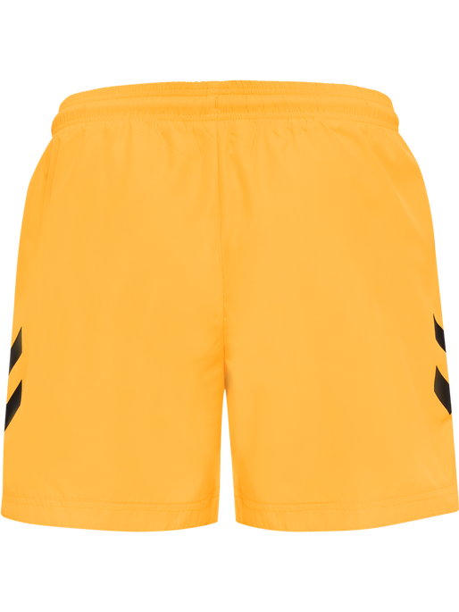 hmlNED SWIM SHORTS, ORANGE POP, packshot