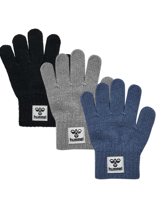 hmlKVINT GLOVE 3 PK, BERING SEA, packshot