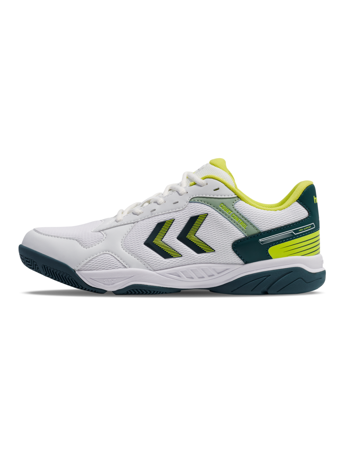 COURT CONTROL II, WHITE/GREEN/YELLOW, packshot