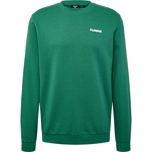 hmlLGC GABE SWEATSHIRT, FOLIAGE GREEN, packshot