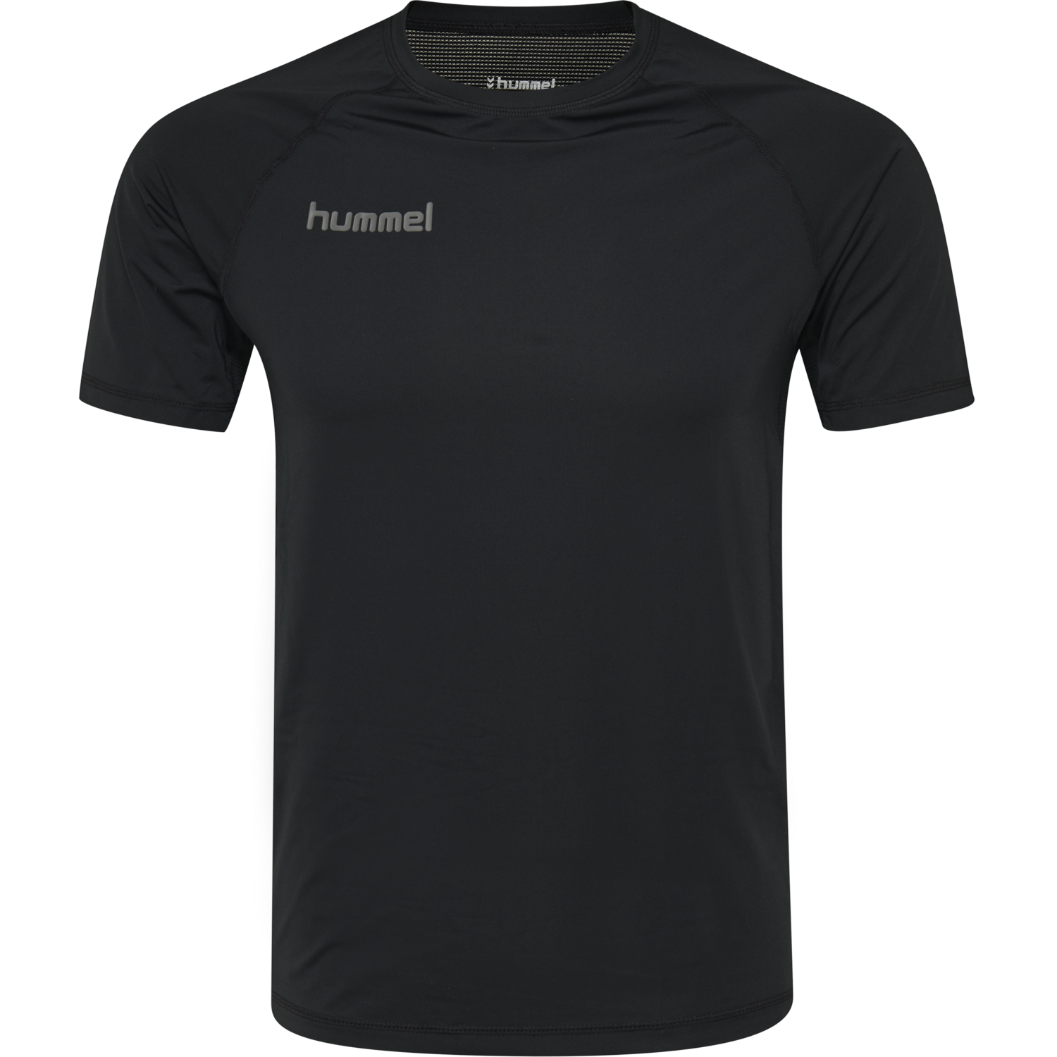 HUMMEL FIRST PERFORMANCE JERSEY S/S, BLACK, packshot