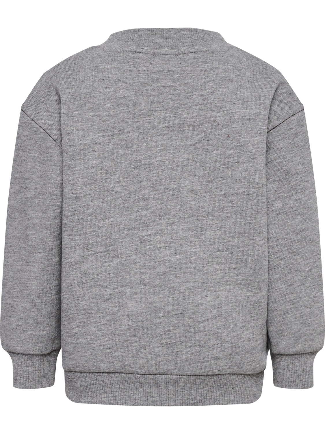 hmlMINI LOOSE CREWNECK BEE, GREY MELANGE, packshot