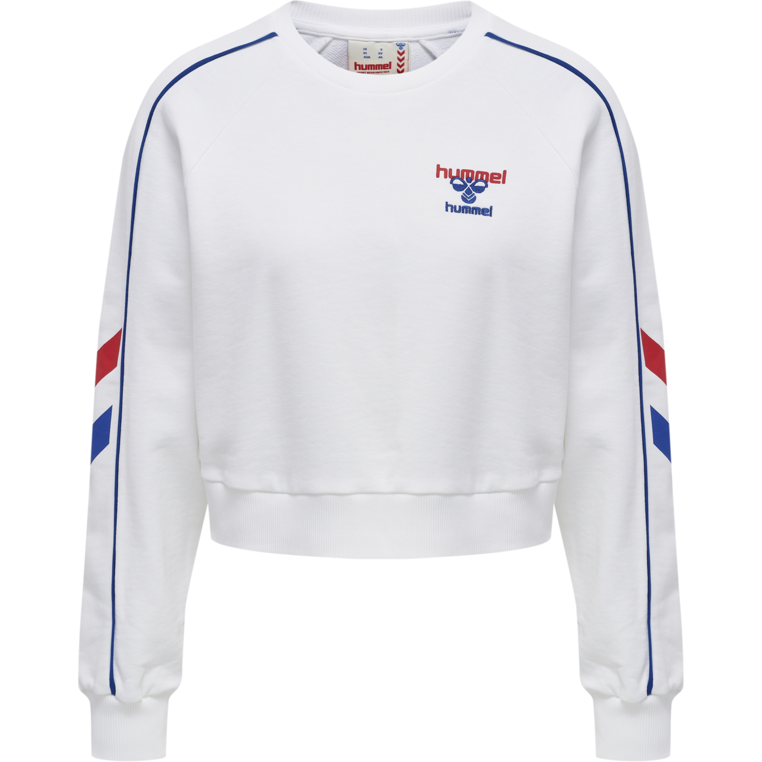 hmlIC DURBAN WOMAN CROP SWEATSHIRT, 9001, packshot