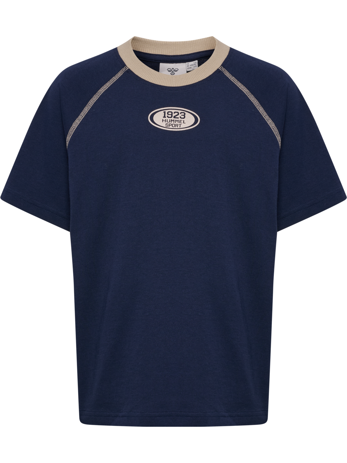 hmlTIMMI RAGLAN T-SHIRT S/S, DRESS BLUES, packshot