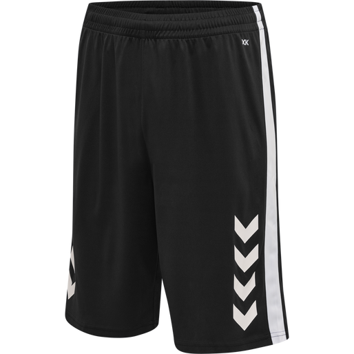 hmlCORE XK BASKET SHORTS, BLACK, packshot