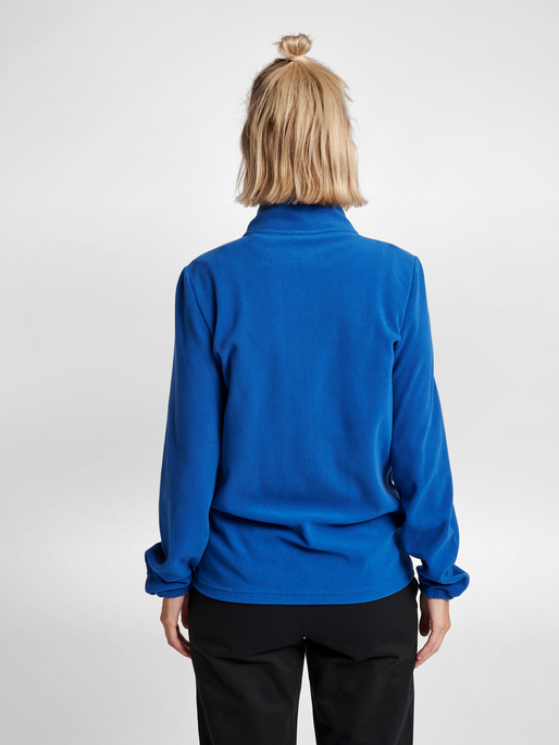 hmlNORTH FULL ZIP FLEECE JACKET WOMAN, 7045, model