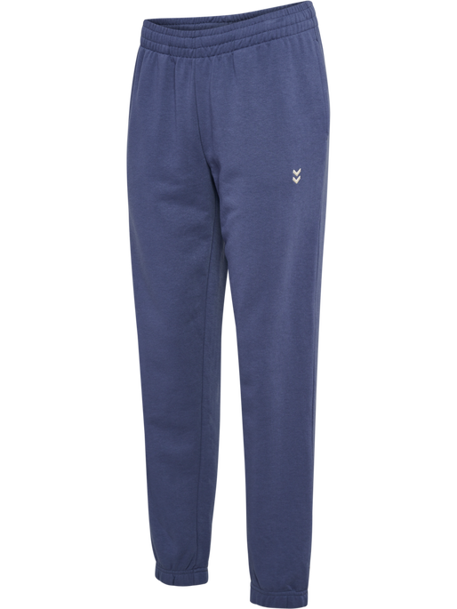 hmlPULSE W SWEAT PANTS, BLUE INDIGO, packshot