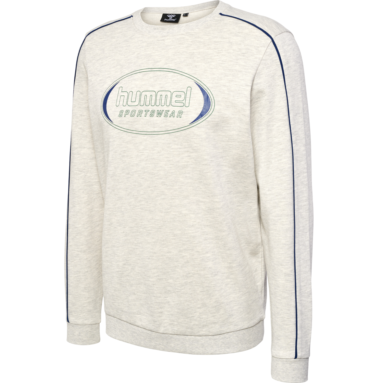 hmlLGC RYAN SWEATSHIRT, TOFU MELANGE, packshot