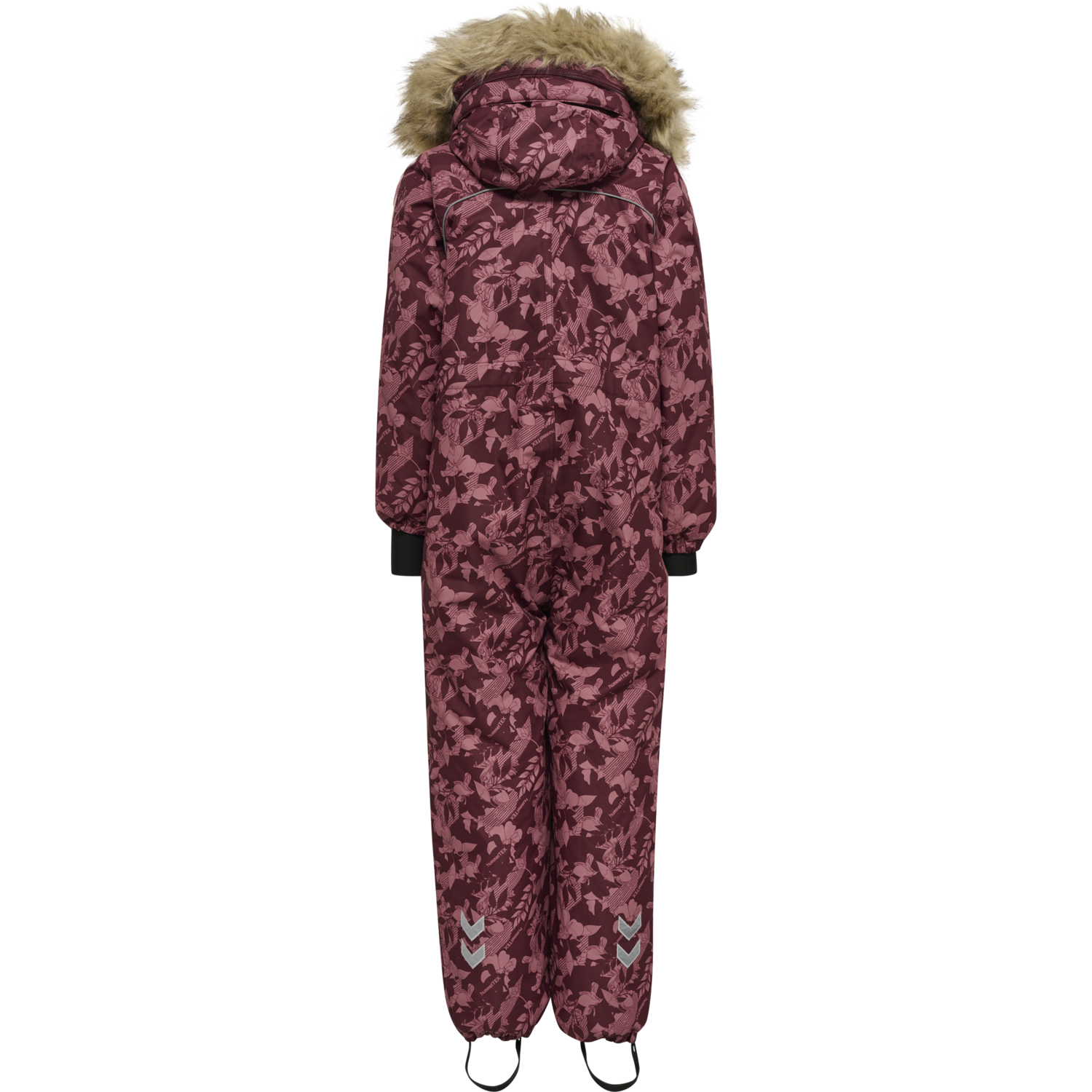 hmlICY TEX SNOWSUIT, WINDSOR WINE, packshot