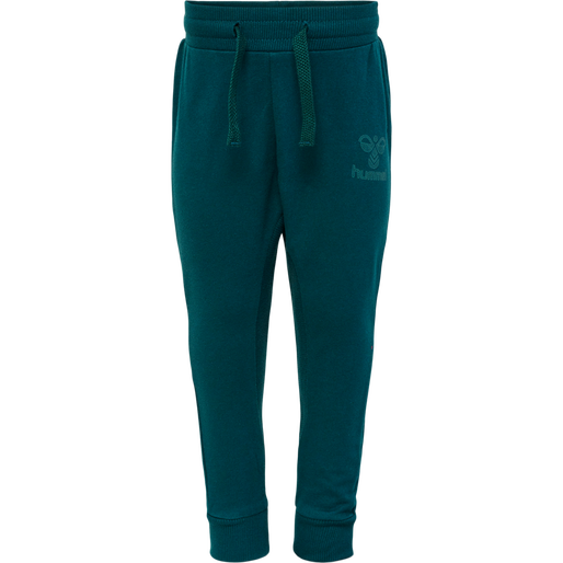 hmlFASTWO APPLE PANTS, DEEP TEAL, packshot