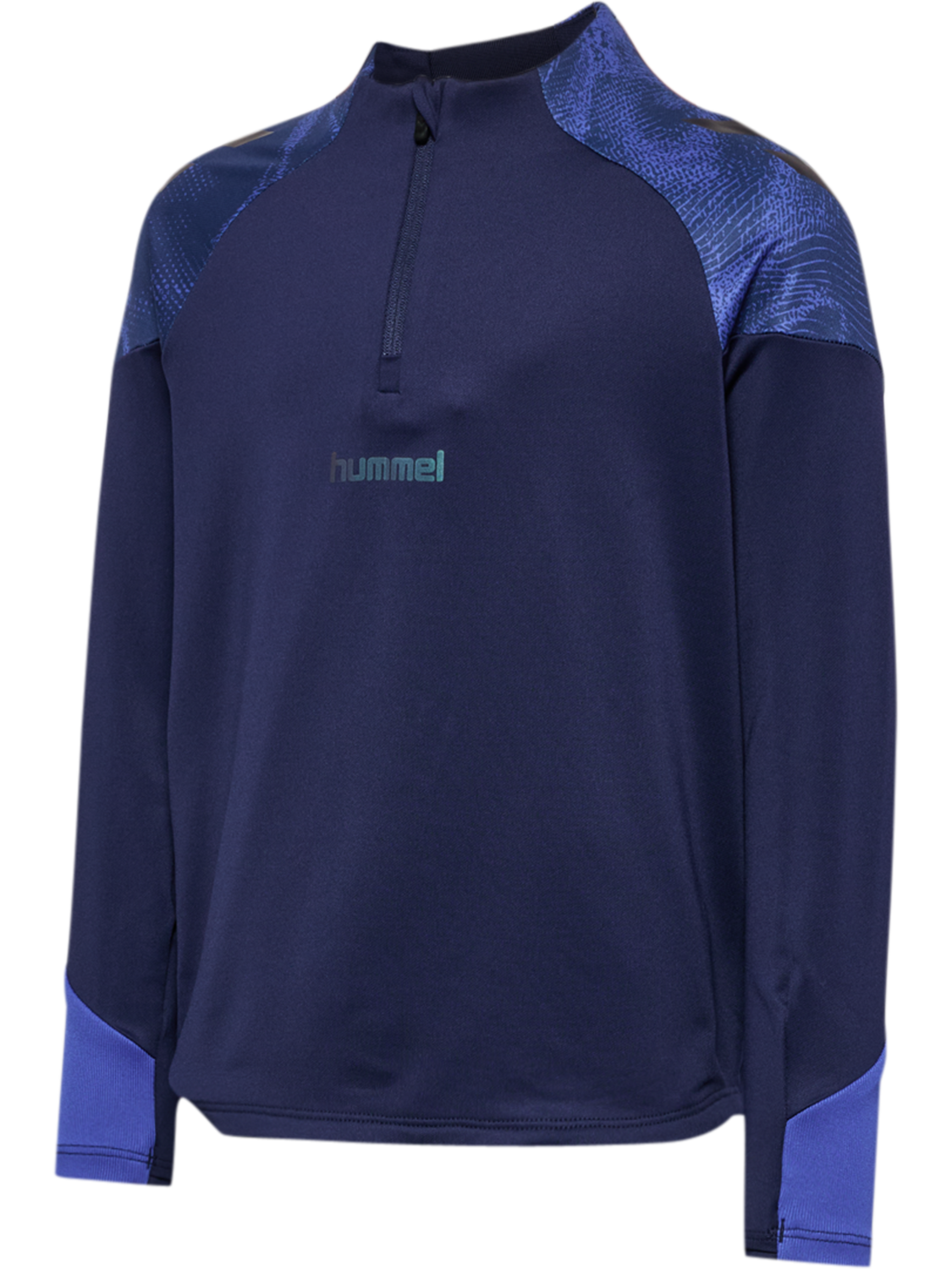 hmlBLAZE26 PRO TRAINING HALFZIP KID, MARINE, packshot