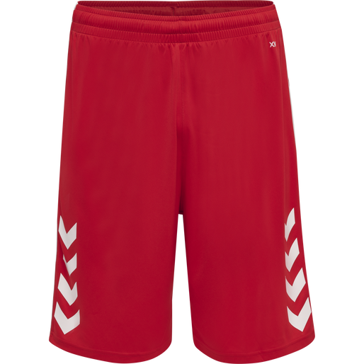 hmlCORE XK BASKET SHORTS, TRUE RED, packshot