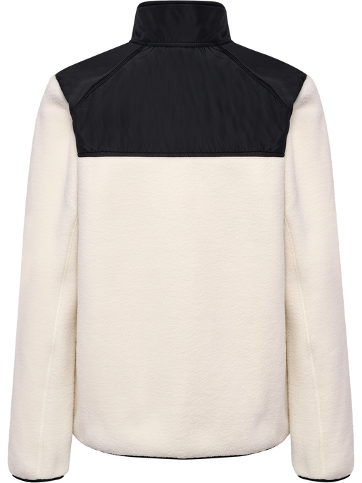 hmlLGC MALIKAT FLEECE JACKET, TOFU hmlLGC MALIKAT FLEECE JACKET, TOFU, packshot