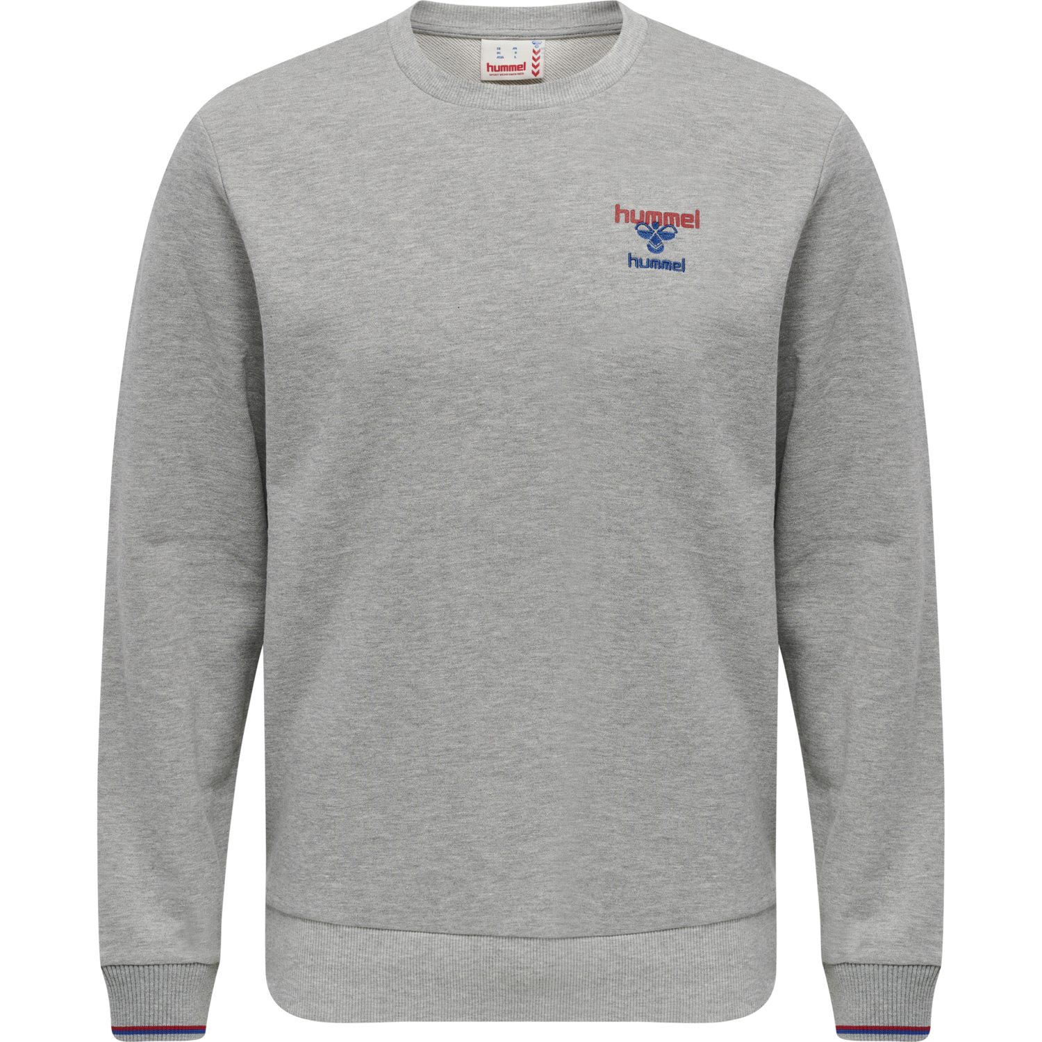 hmlIC DAYTON SWEATSHIRT, GREY MELANGE, packshot