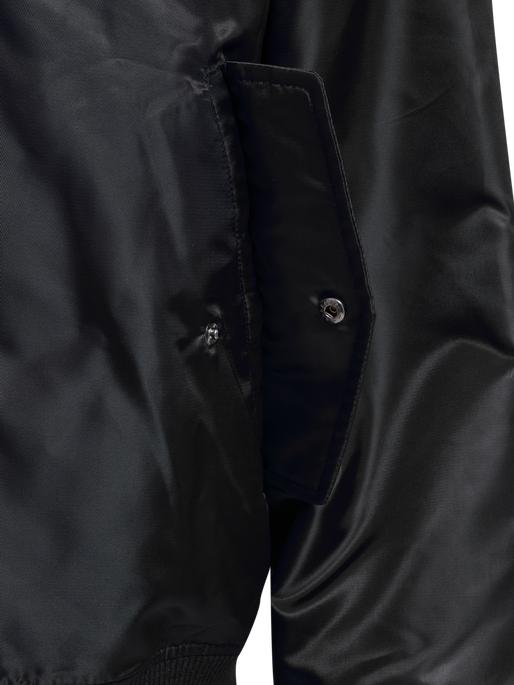 hmlBASEBALL JACKET BEE, BLACK hmlBASEBALL JACKET BEE, BLACK, packshot