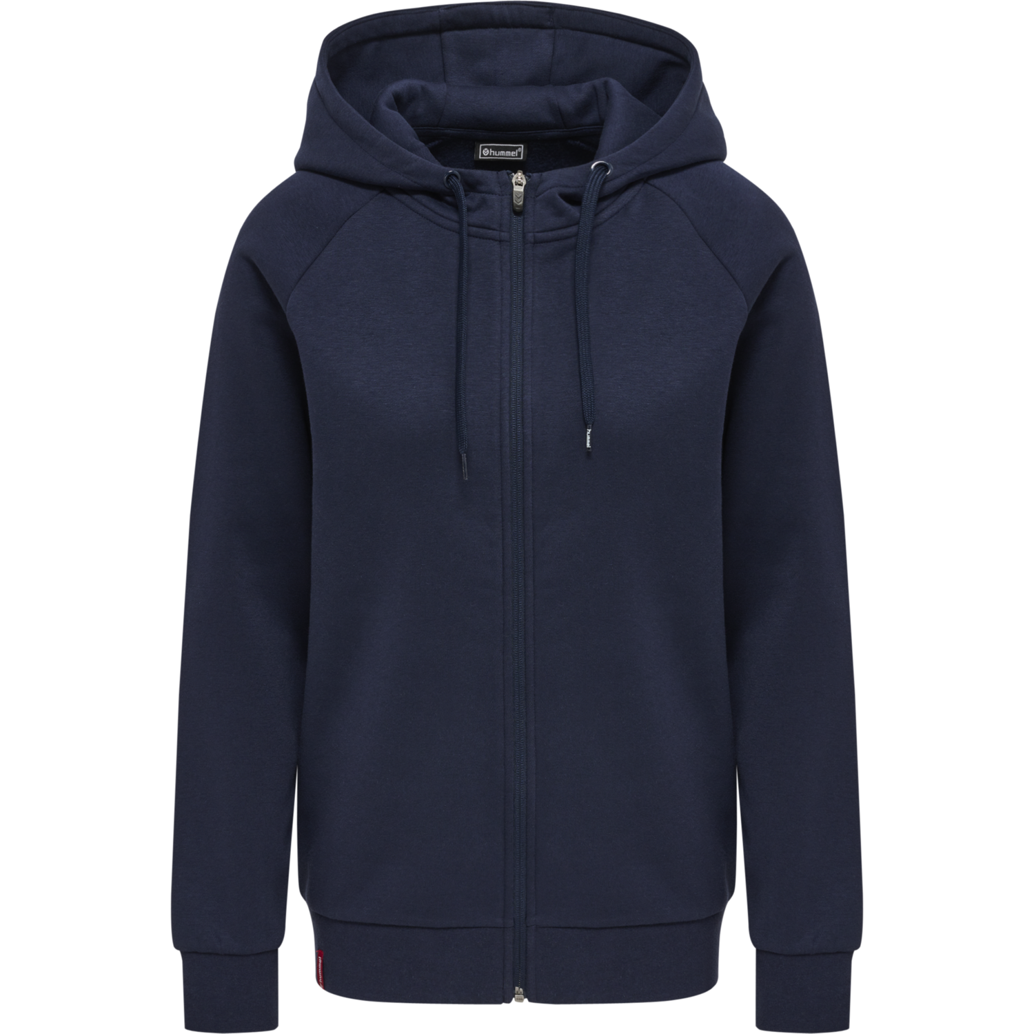 hmlRED CLASSIC ZIP HOODIE WOMAN, MARINE, packshot
