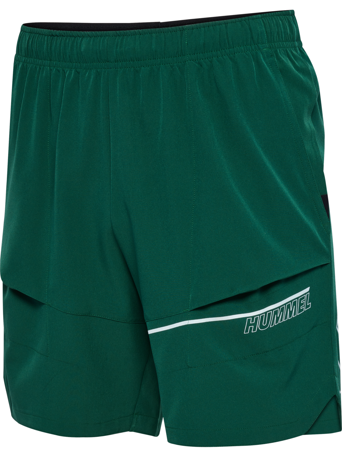 hmlCOURT POCKET SHORTS, RAIN FOREST, packshot