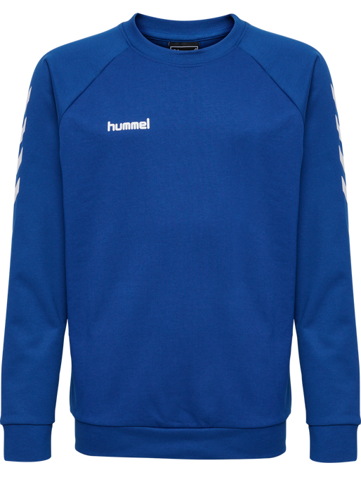 HMLGO KIDS COTTON SWEATSHIRT, TRUE BLUE, packshot