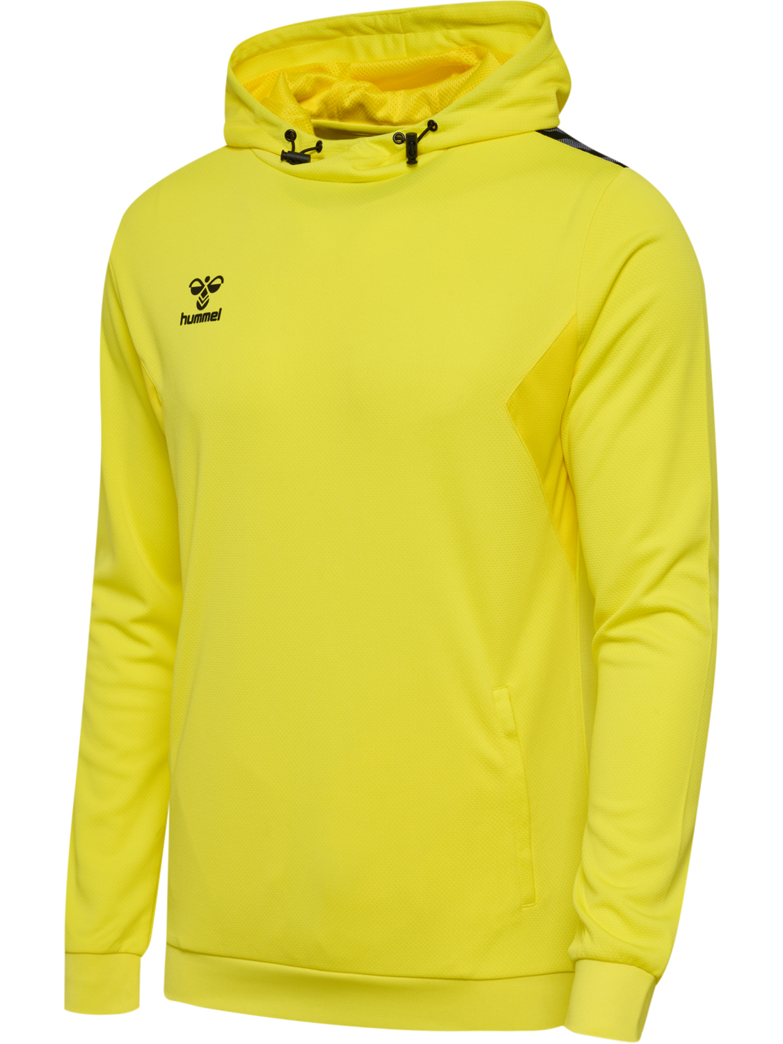 hmlAUTHENTIC PL HOODIE, BLAZING YELLOW, packshot