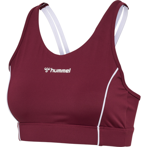 hmlMT FLASH SPORTS BRA, ZINFANDEL, packshot