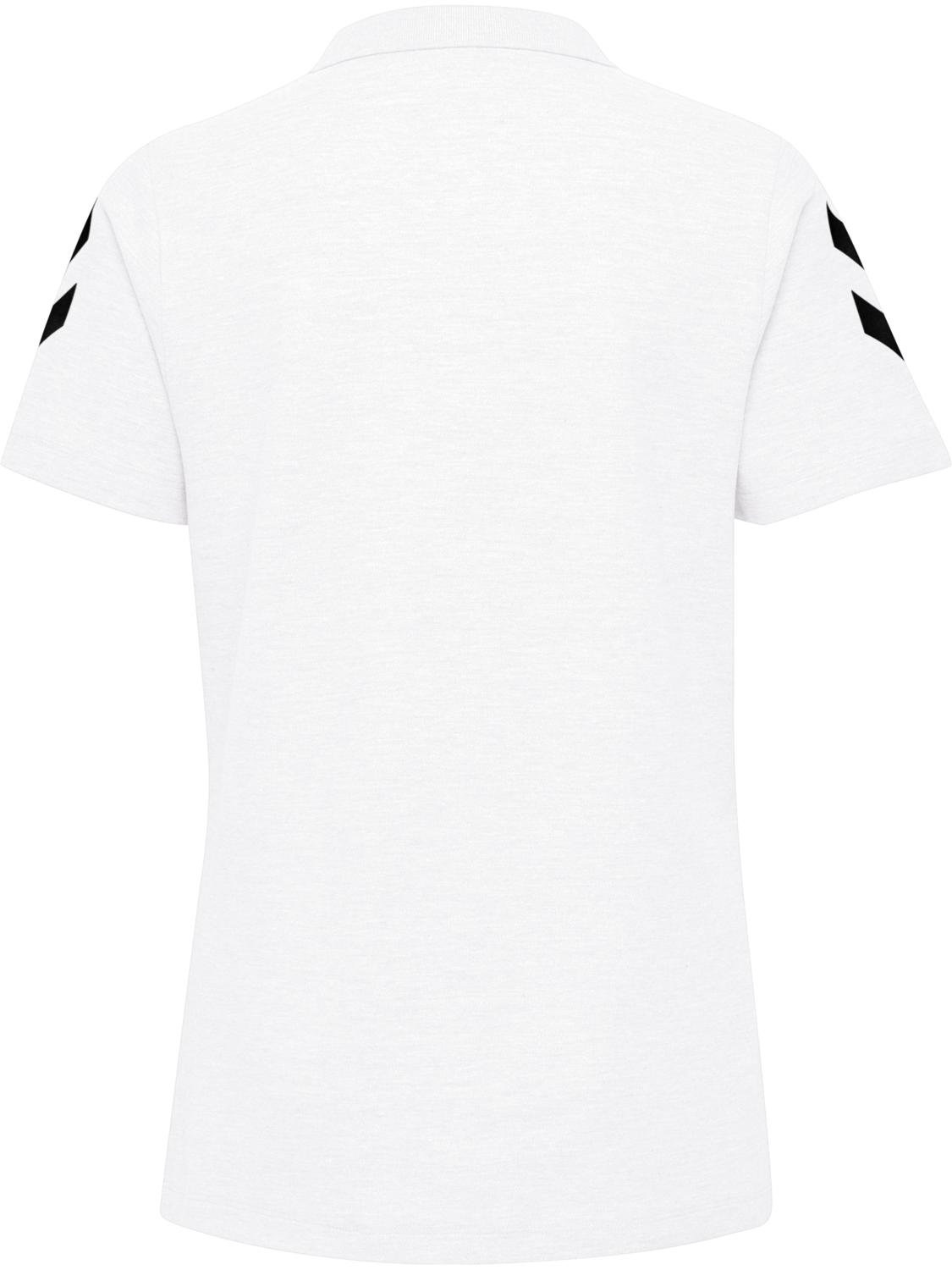 HUMMEL GO COTTON POLO WOMAN, WHITE, packshot