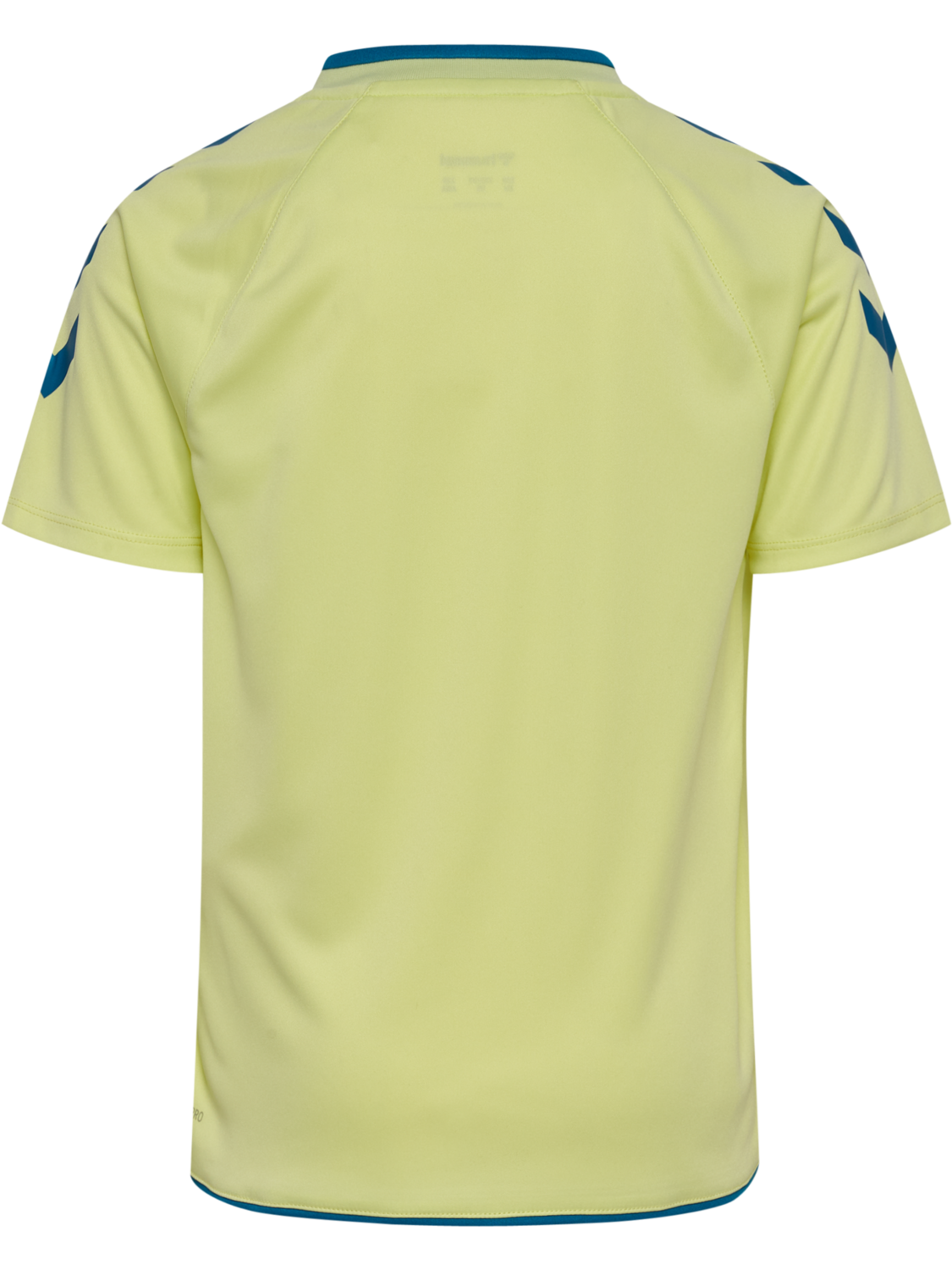 hmlCORE 2.0 JERSEY S/S KIDS, PALE LIME YELLOW/CELESTIAL, packshot